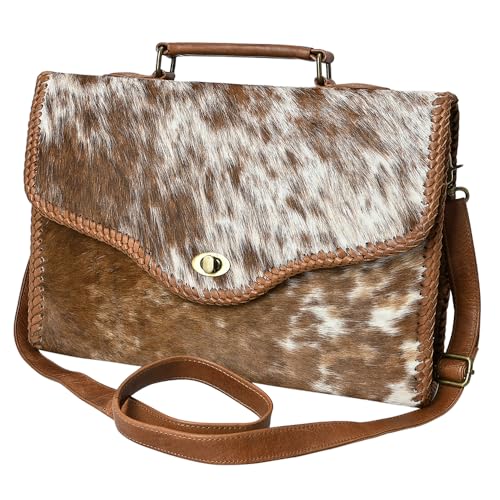 American Darling Briefcase Hair On Genuine Leather Western Women Bag | Handbag Weekend Travel Bags for