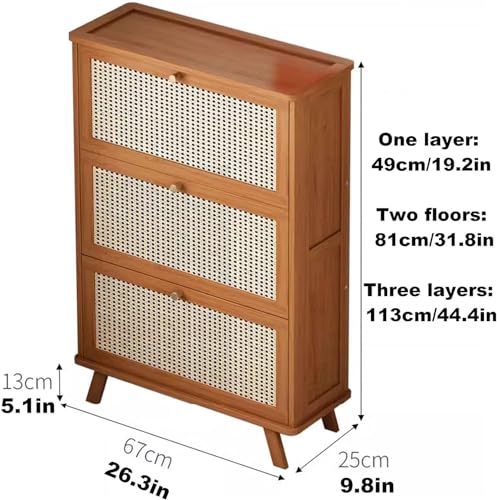 Organisateur de rangement de chaussures vertical multi-niveaux - 3