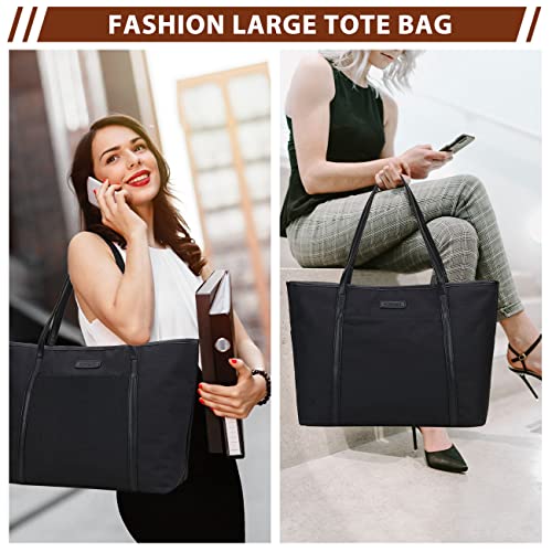 VX VONXURY Laptop Bag for Women,15.6 Inch Work Tote Professional Shoulder Handbag Ideal for Business Office2