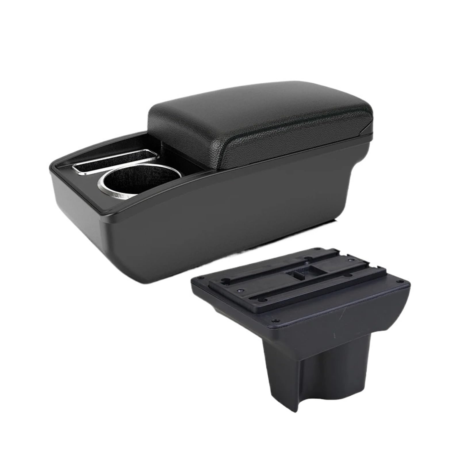UMDJJU For Toyota For Rush Armrest Box Car Dedicated Retrofit Interior Storage Accessories Car Centre Console Armrest Box(A2 Black line NO USB)
