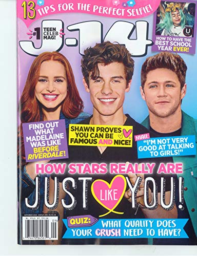 J-14 MAGAZINE - SEPTEMBER 2020 - HOW STARS REALLY ARE? JUST LIKE YOU!