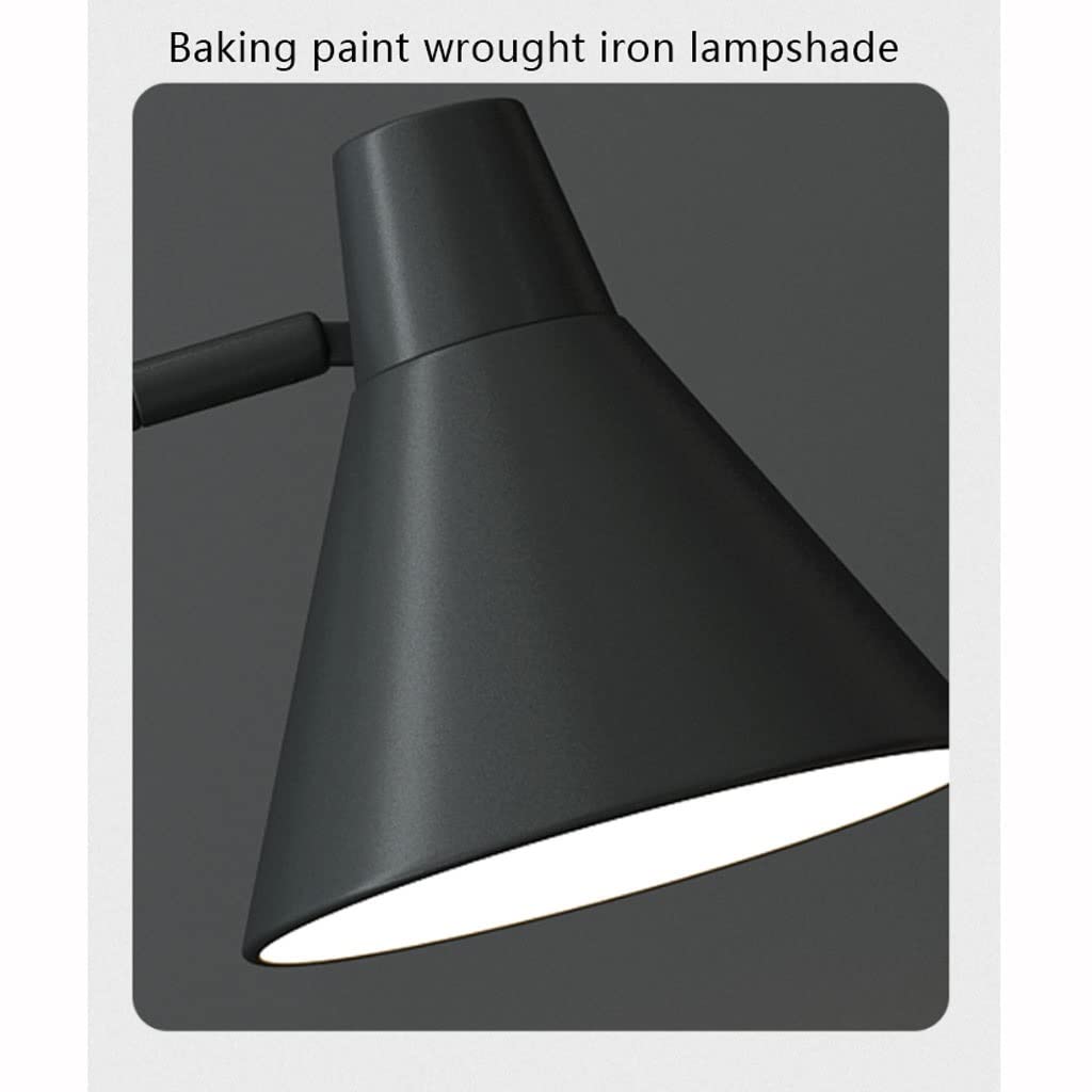 Lampara de Piso Lámparas de Pie Mármol nórdico LED Lámpara de pie con estantes de hierro forjado Lámpara de pie de luz Luz de pie Lámpara de pie Decoración de la sala de estar dormitorio Lámpara de Pi