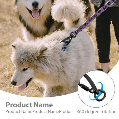 Karabinerhaken mit Drehgelenk Schwarz 2 Stück für Hunde Leinen Befestigung Robuste Drehkarabinerhaken mit Drehgelenk für Hundeleine SchlüsselanhäNger und Outdoor Zubehör