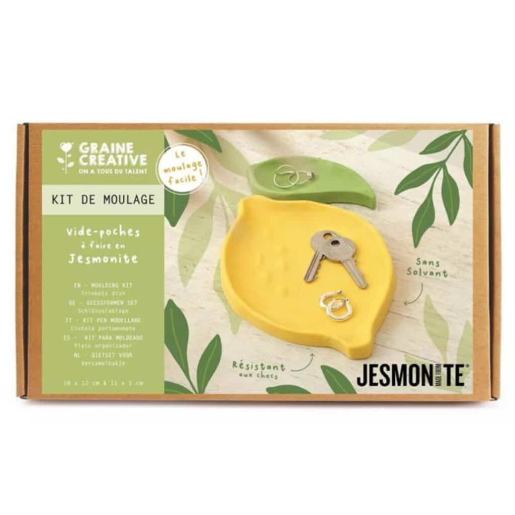 KIT DIY : Moulage de vide-poches citron à faire en Jesmonite