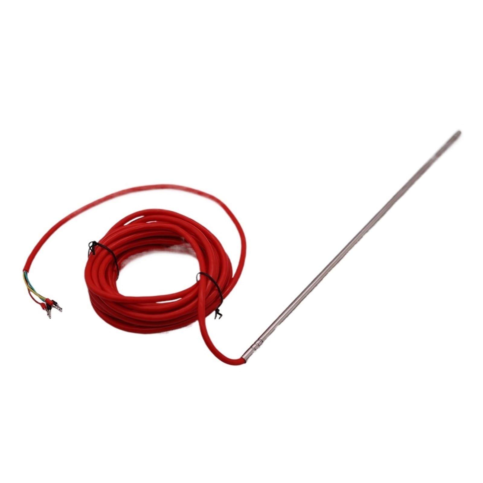 3 uds 6*310mm A clase 4 cable tipo PT100 Sensor sonda de temperatura resistencia térmica Pt100(Cable length 4m)
