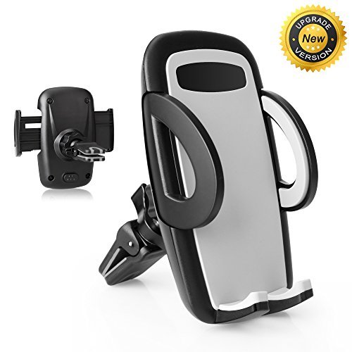 Phone Holder, Teletrogy Air Vent Universal 360 Degree Rotation Car Phone Holder Cellphone Mount for GPS iPhone 7 6s Plus 6 Plus 5s 5 Samsung Galaxy S6 S5 Note 3 4 5 and More