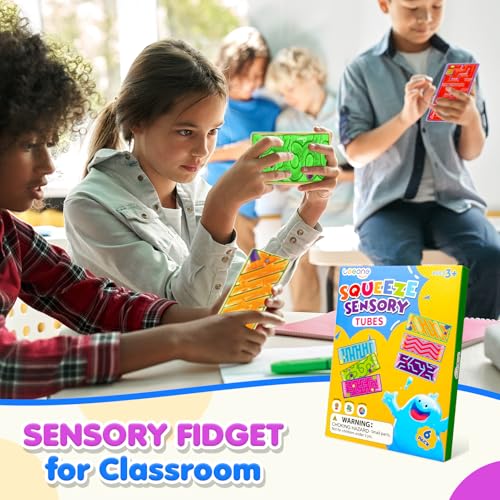 image for LESONG Squishy Sensory Fidget Autism Toys for Kids: Sensory Toys for S