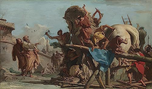 Affiche Domenico Tiepolo de 60x90cm : le prestige de l'art mural