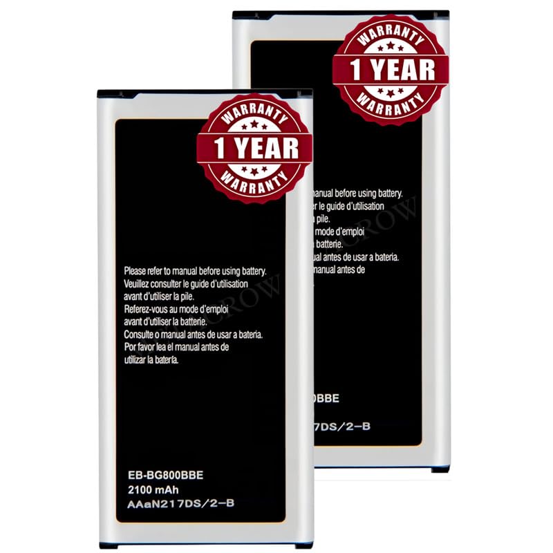 Image of Original EB-BG800BBE Battery Compatible for Samsung Galaxy S5 Mini - (2100mAh) - 1 Year Warranty JK1