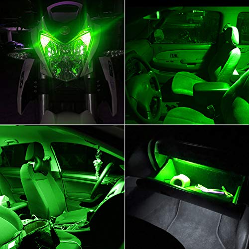 Bombillas LED verdes PHINLION T10 pack x4 miniatura 5