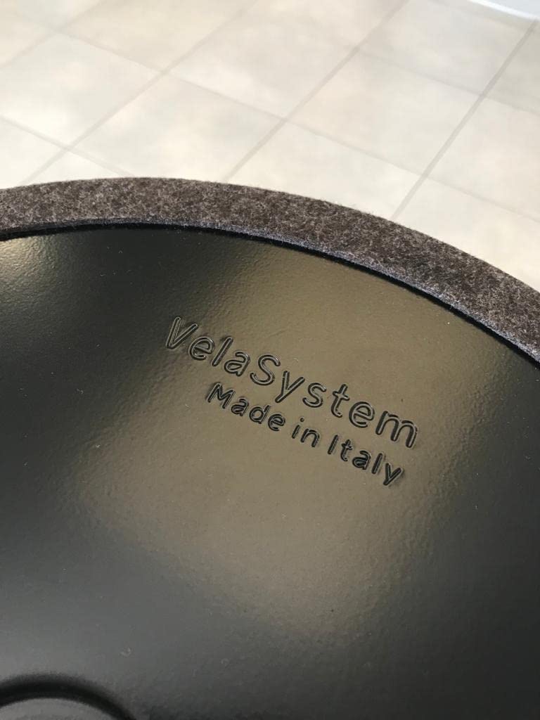 VelaSystem | Colonnine Segnapercorso Base Piatta Nere con Nastro da 3 metri |MADE IN ITALY| Anticiampo e Calpestabile (BLU)