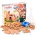 Teifoc- Piccolo Borgo Brick Construction-Variation-3 Plans, Colore Multi Colour, Kit Costruzione con Mattoni e Cemento Reali, T8010