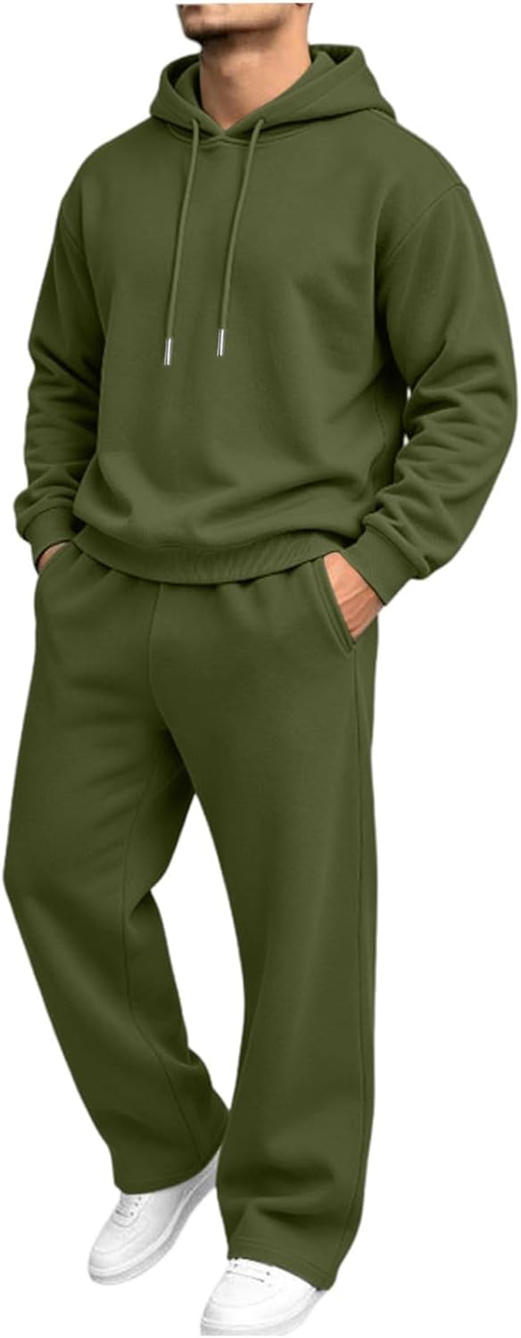 Men's Comfort Hoodie Set Baggy Jogger Pants Sweatsuit