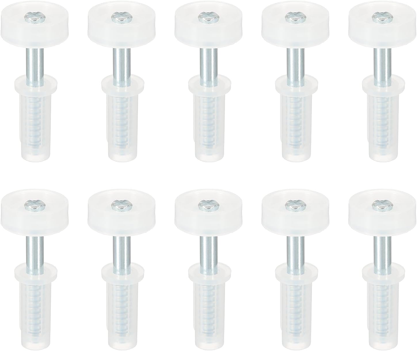 Kit de herrajes para puertas plegables x10 piezas miniatura 1