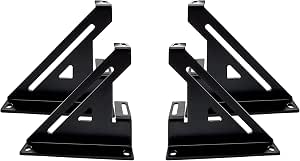 Amazon.com: Steel 2 Amp Amplifier Rack Coated by Black Powder Used for ...