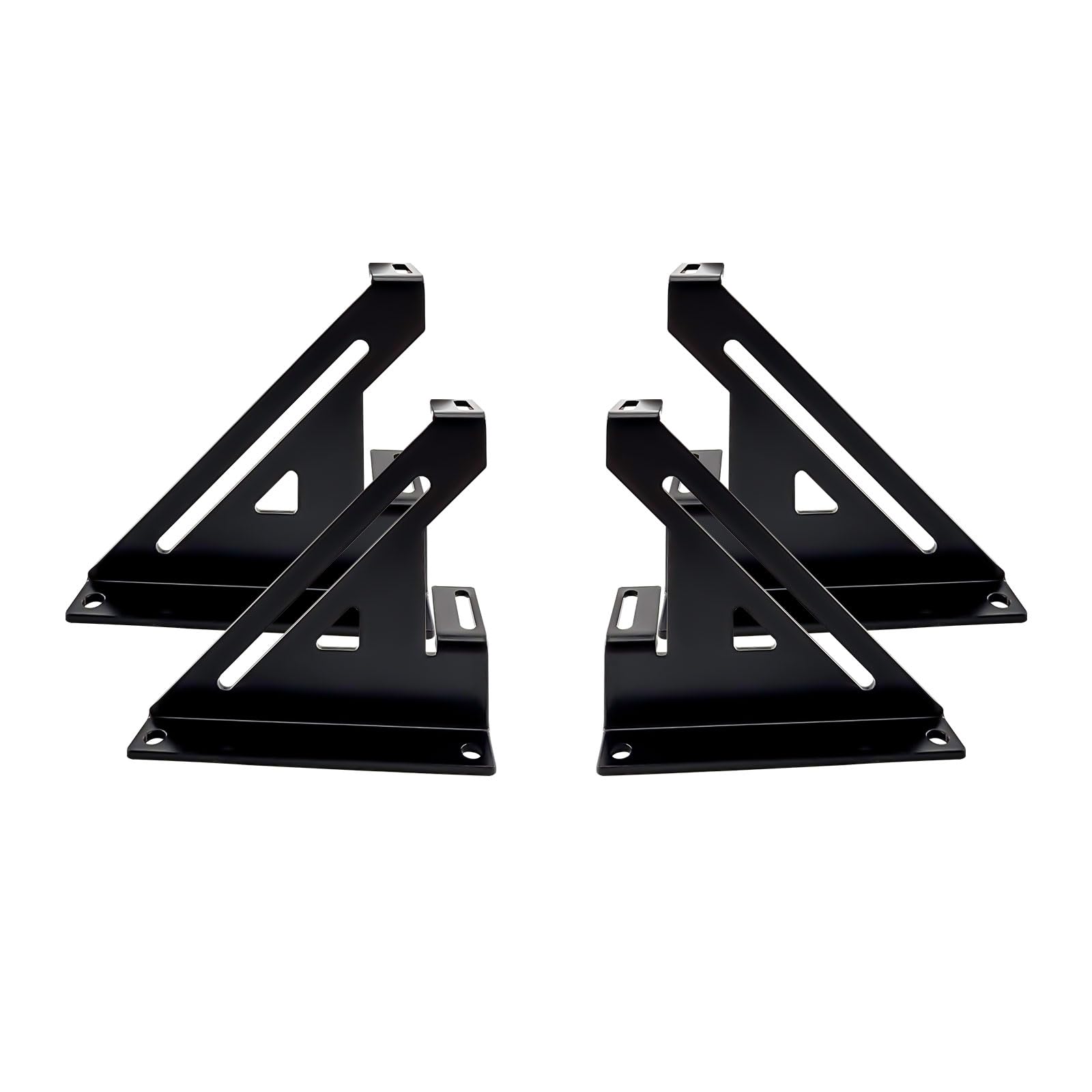 Support d'amplificateur de voiture acier noir matériel de son - 8
