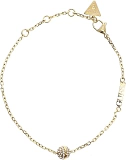 GUESS Calypso Gold-Plated Stainless Steel Bracelet For Women | Durable | Tarnish-Resistant & Gift-Ready | Size Large