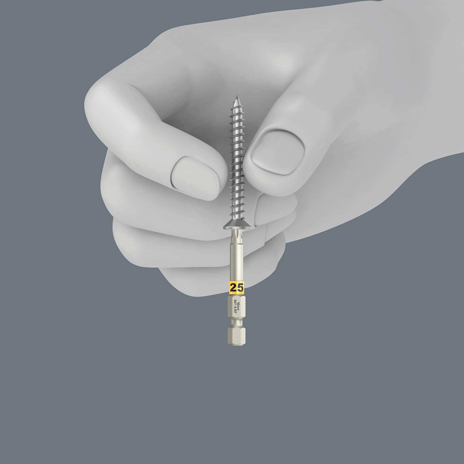 Wera - 05056470001 - Bit Assortment, Bit-Check 6 Wood TX HF 1, 6 Pieces