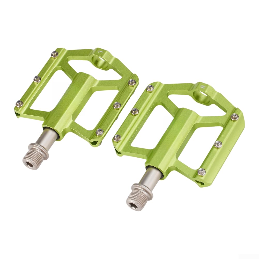 Pedales de bicicleta, aleación de aluminio de 3 rodamientos, diseño plegable antideslizante para bicicletas plegables de carretera de montaña