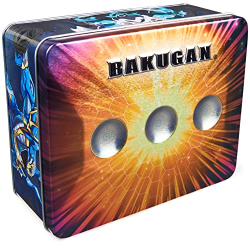 Bakugan Baku Tin Sectanoid Boîte De Rangement De Collection Avec Mystère Cartes À Collectionner Jouets Pour Garçons À Partir De - vue 3