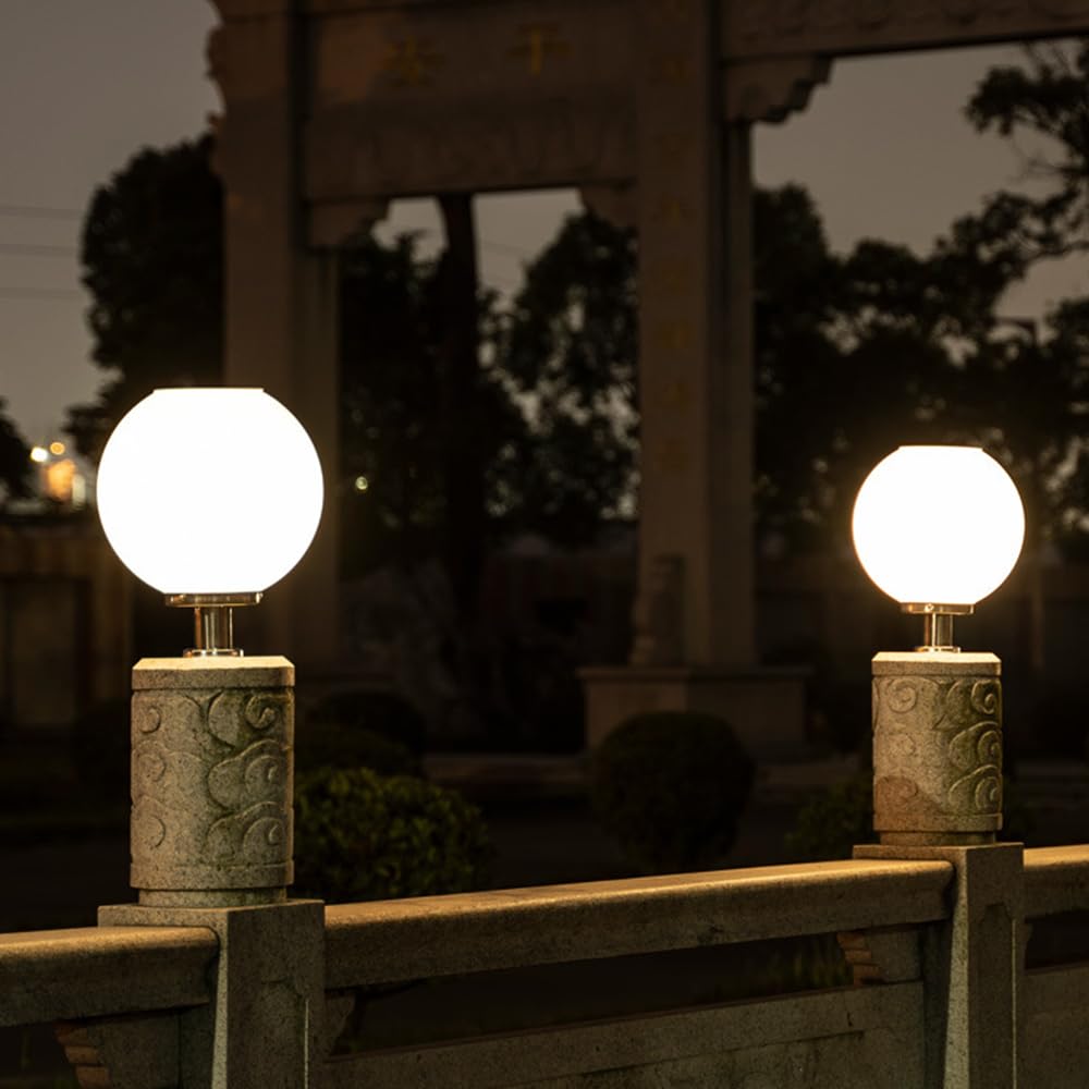 Zewnętrzna wodoodporna słoneczna lampa podłogowa do ogrodzenia