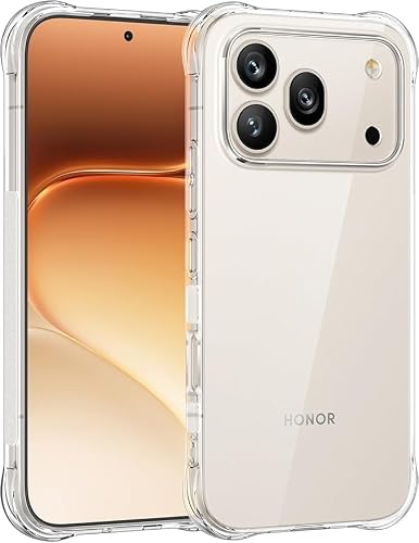 Shockproof Slim Fit Transeparent Clear Cover Compatible With Honor 600 5G