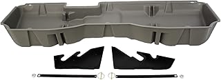 DU-HA Under Seat Storage Fits 14-18 Chevrolet/GMC Silverado/Sierra Light Duty & 15-19 Heavy Duty Crew Cab, Ash/Gray, Part #10301