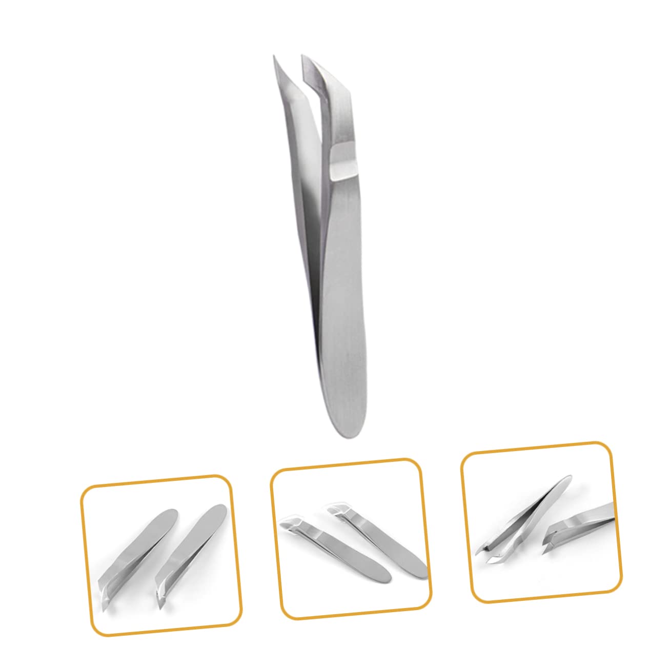 minkissy 5piezas Corta Cutículas Profesional De Acero Inoxidable Herramienta Para Eliminar Piel Muerta y Muertas Para Manicura y Pedicura Diseño Ergonómico y Práctico