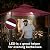 ABCCANOPY 8'x 5' Grill Gazebo Canopy - Outdoor BBQ Gazebo Shelter with LED Light, Patio Canopy Tent for Barbecue and Picnic (Burgundy)