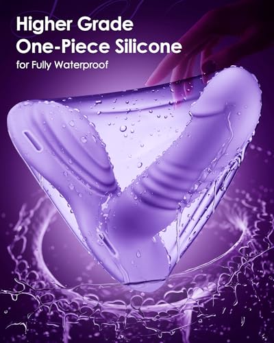 Image of Riding Dildo Vibrator for Women, Strap-On Thrusting Dildo with Grinding Vibration, App & Remote Control Hands-Free Sex Toy for G-Spot, Clit and Anal Play, Adult Toys for Women and Couples