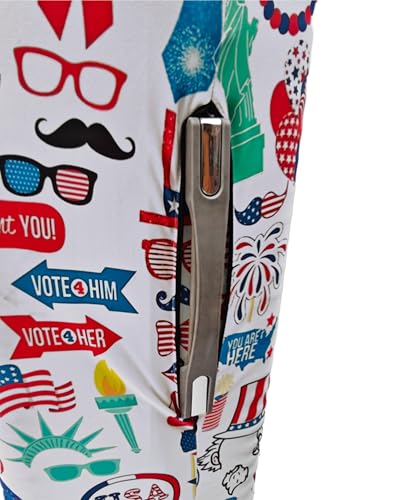 Image of Printed Travel Luggage Cover for Suitcase - Stretchable & Scratchproof Trolley Bag Protector