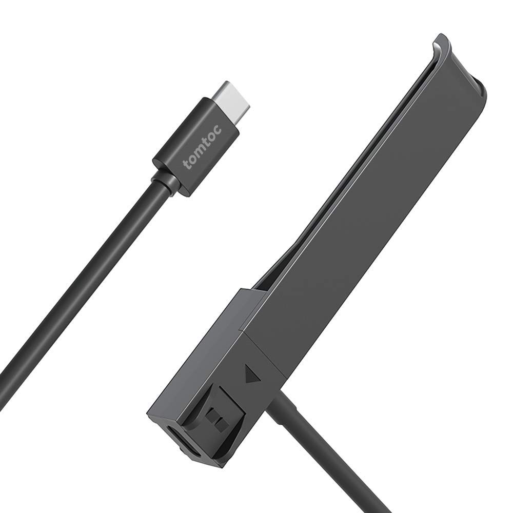 tomtoc Extension Cable for Nintendo Switch Dock, 3.28 Feet USB 3.0 Type-C Extender Nintendo Switch Accessories