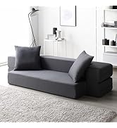 Amazon｜RASIK ソファーベッド 2人掛け ピンク カバーリング仕様 洗濯