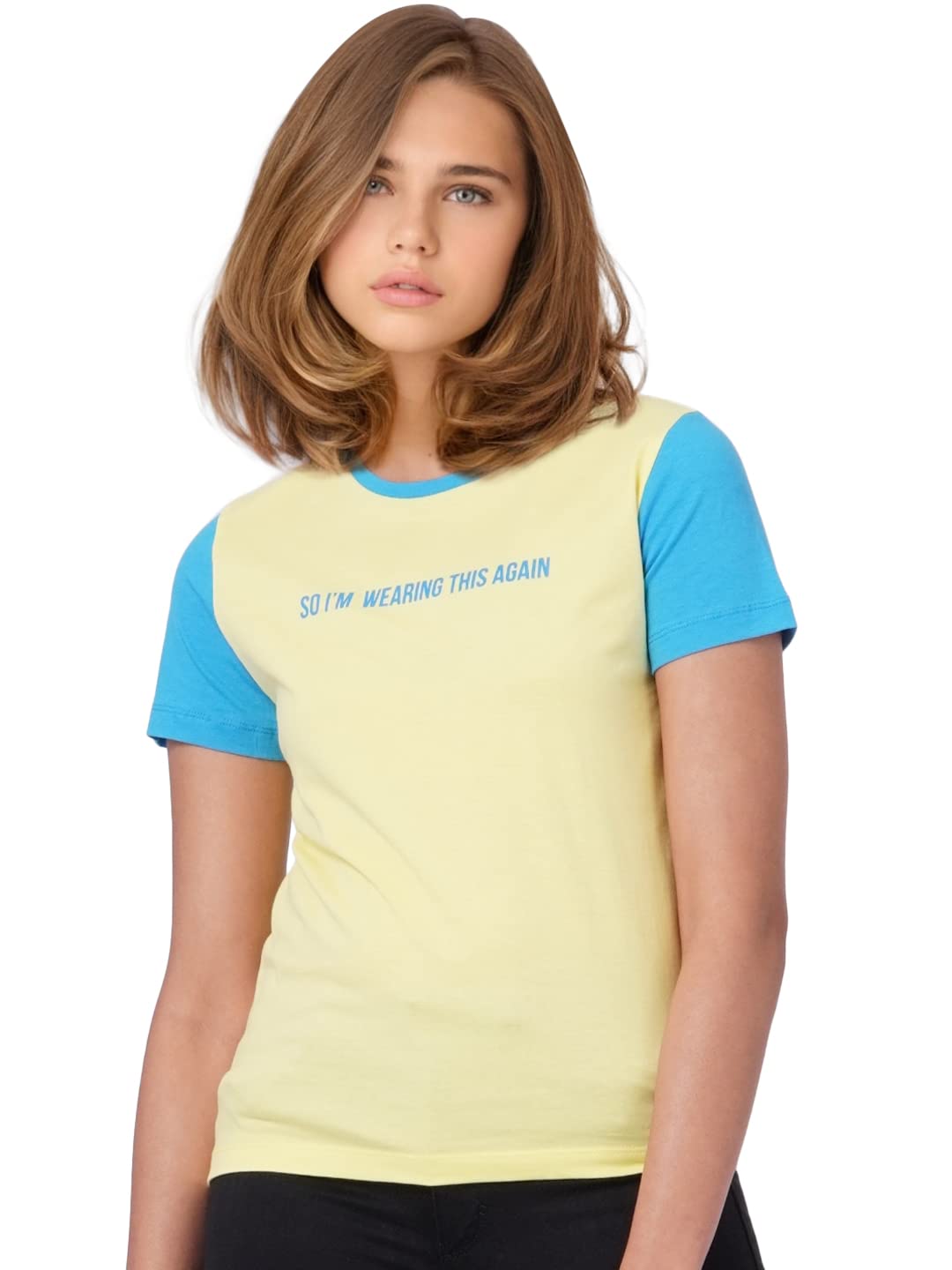 ONLY Women's Cotton Regular Fit T-Shirt