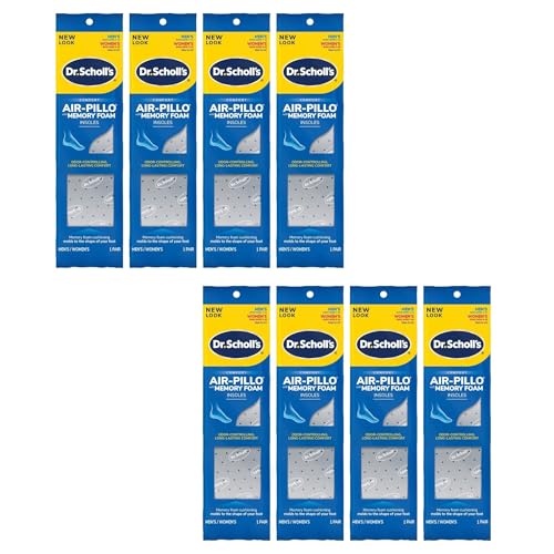 Plantillas Dr. Scholl’s Air-Pillo con espuma de memoria Pack de 8 miniatura 1