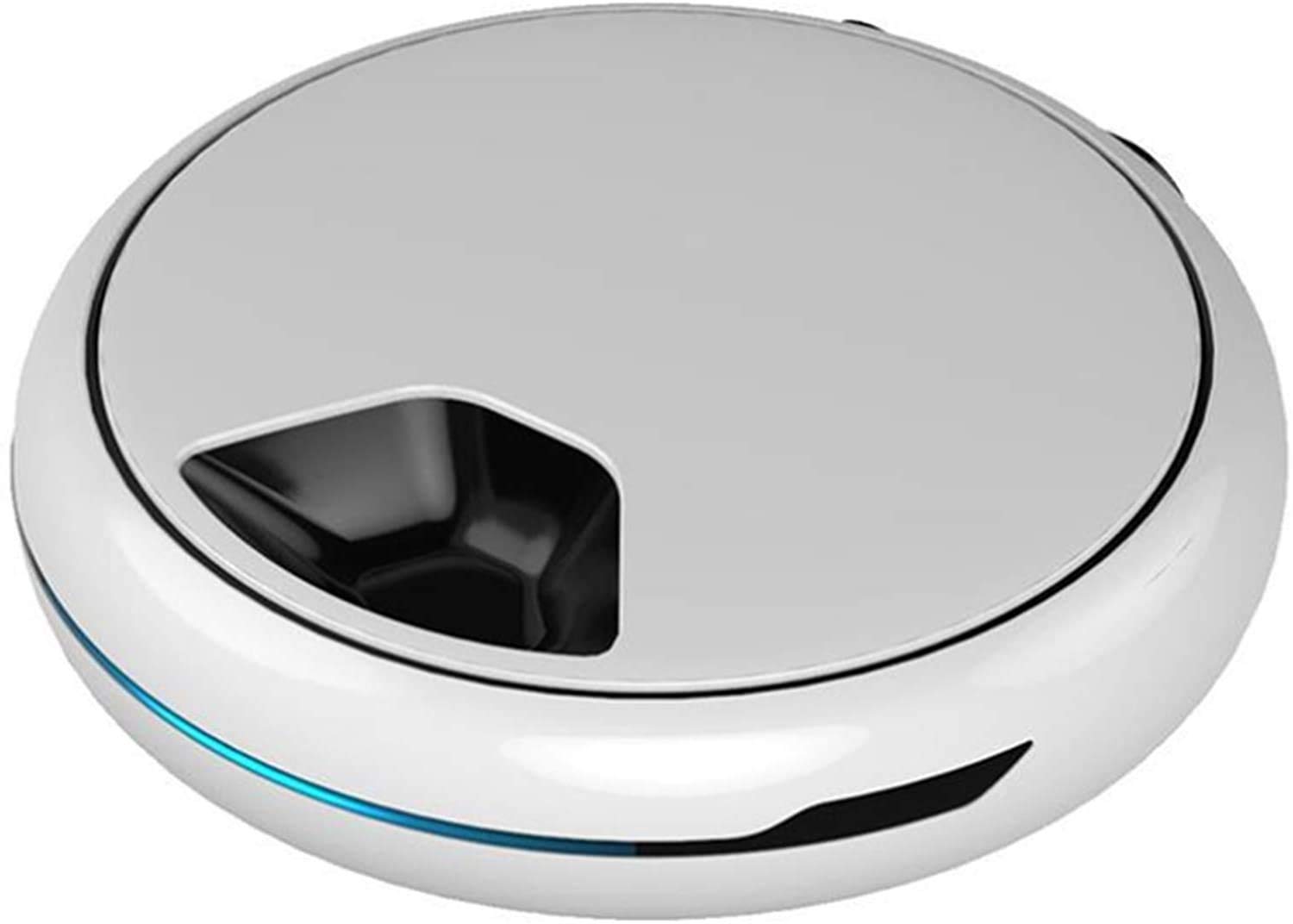 Alimentatore automatico per animali domestici, distributore di cibo a secco per cani e gatto, con orologio digitale e controllo portuale, 1 tazza di porzioni del compartimento, standby lungo 1-5