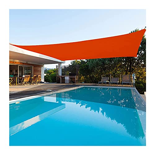 Toile de store banne rouge 2x3m avec filet d'ombrage anti-poussière