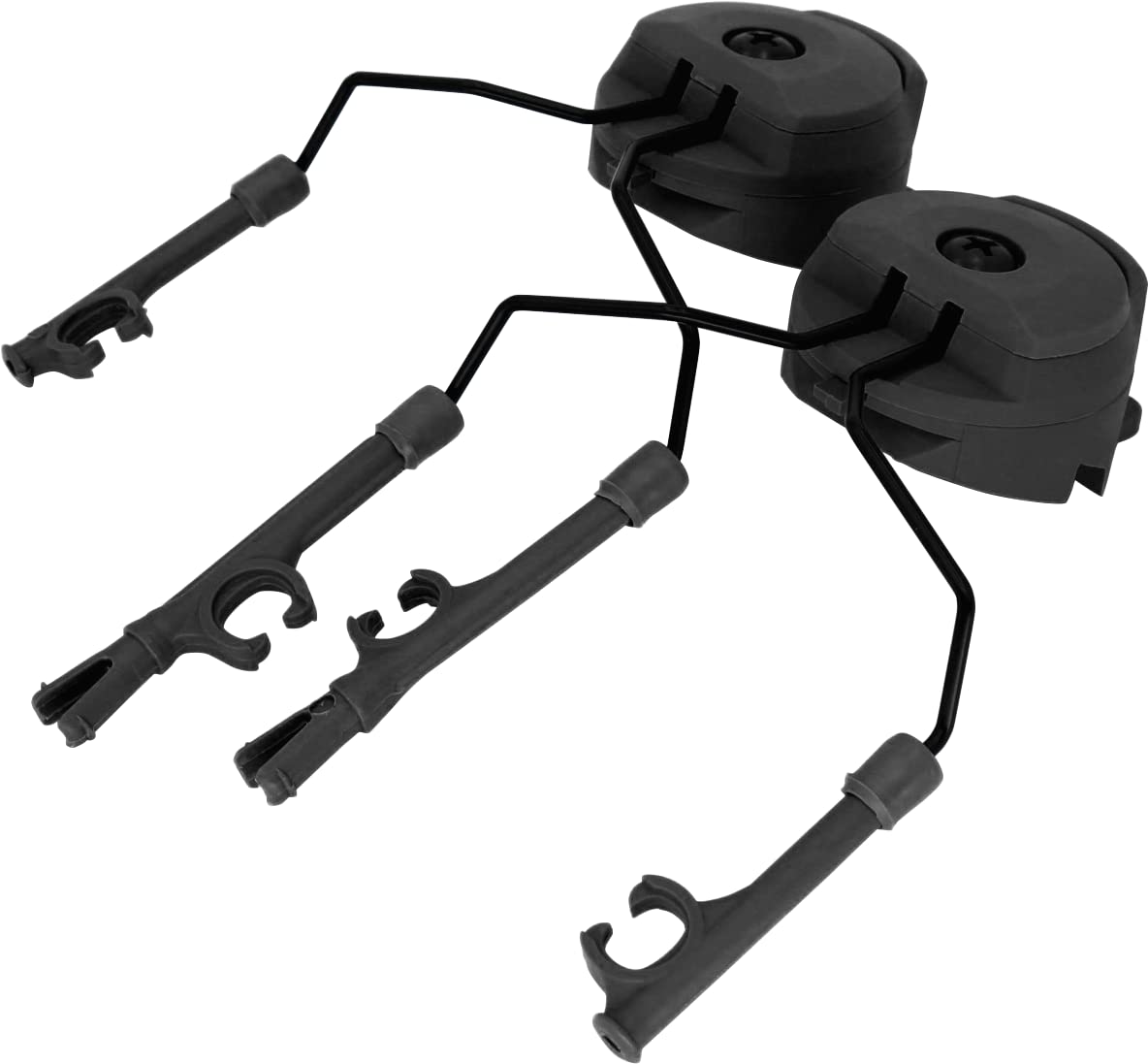 ARC Rail Adapter Mounting Accessory for PELTO Comta Headset Compatible with OPS CORE Fast Helmet with ARC Rail