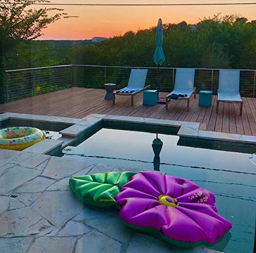 Swimline Inflatable Hibiscus Flower Pool Float Purple, 70" #TOP5