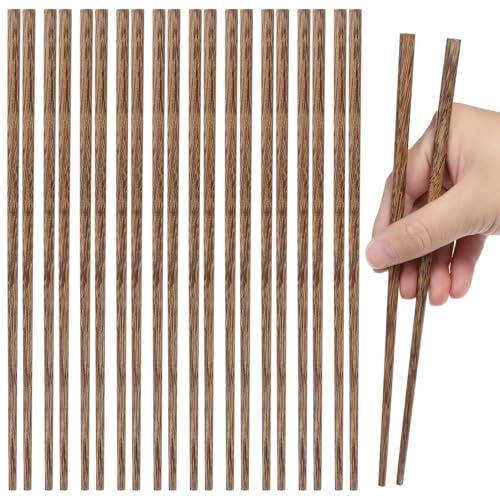 10 Paar Essstäbchen Holzstäbchen Essstäbchen zum Essen Chinesische Essstäbchen Sushi Stäbchen Japanische Essstäbchen spülmaschinenfest Essstäbchen Personalisierte Chopsticks