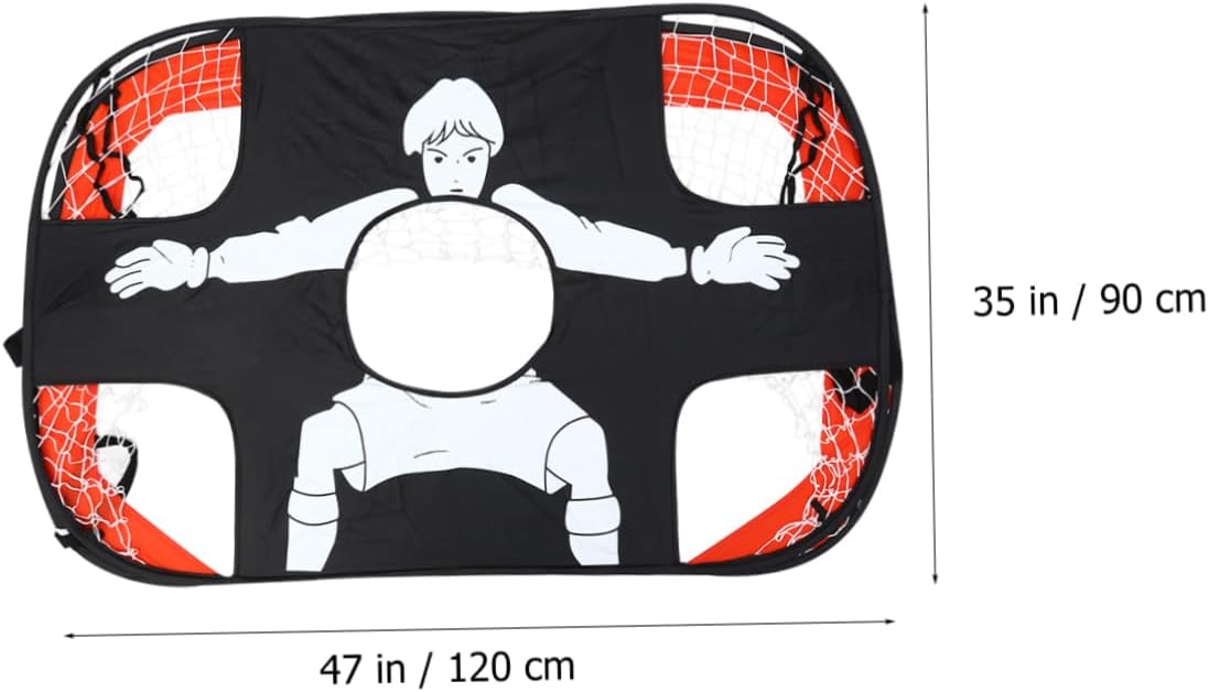 Totority Portable Soccer Goal for Boy Girl Removable and Easy to Store Soccer Net for Practice Goal to Enhance Ball Control and Skills Great