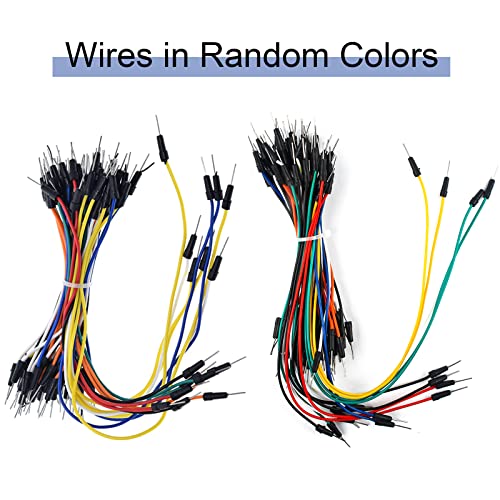 Rgbzone 130Pcs Solderless Flexible Breadboard Jumper Wires Male To Male For Arduino Breadboard And Robotics And Raspberry #TOP3
