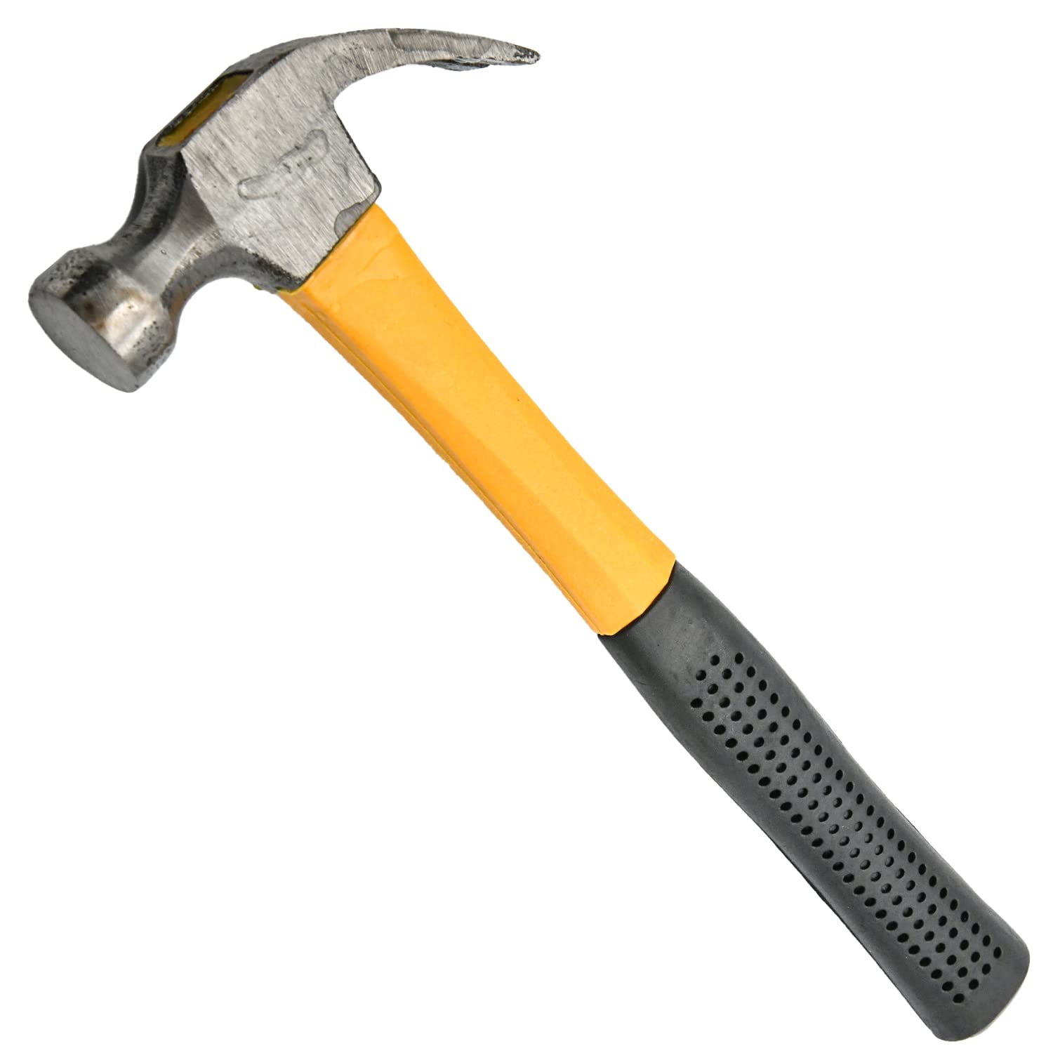 Kingman Curved Claw Hammer with Fiberglass Handle (8 Ounce)