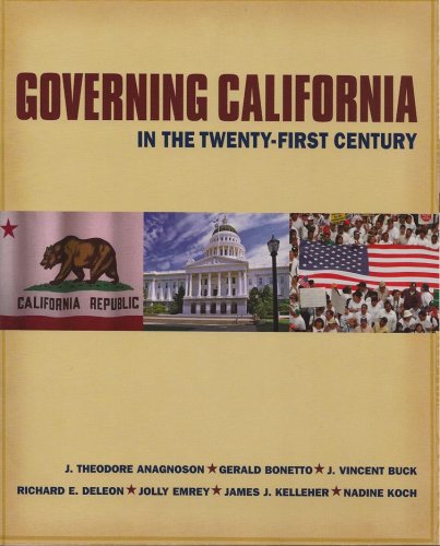 Governing California in the Twenty-First Century