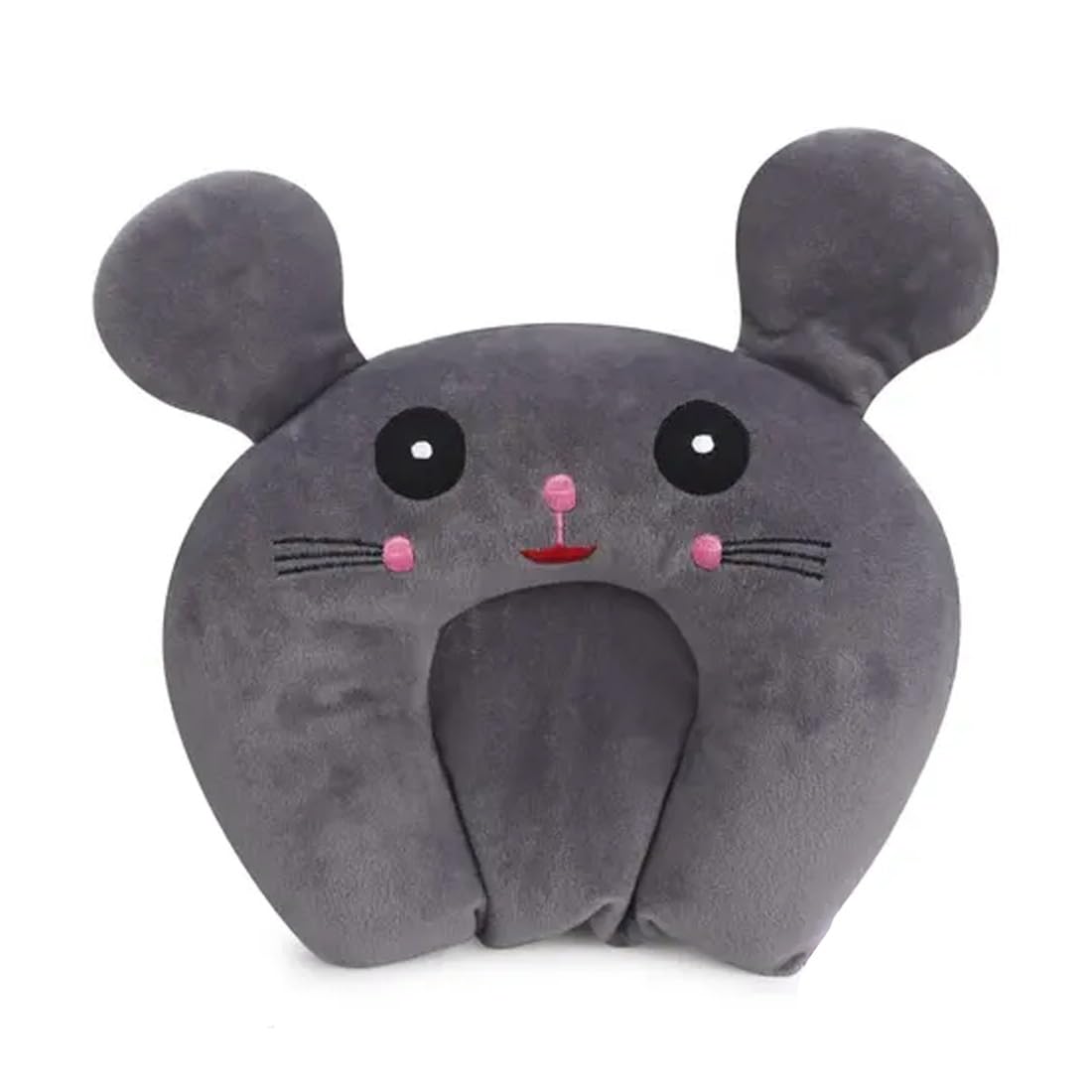 MOMEASE Cute Cartoon Travel Neck Pillow for Kids | U-Shape Plush Support Cushion | Comfortable Children?s Travel Accessory-picture-0