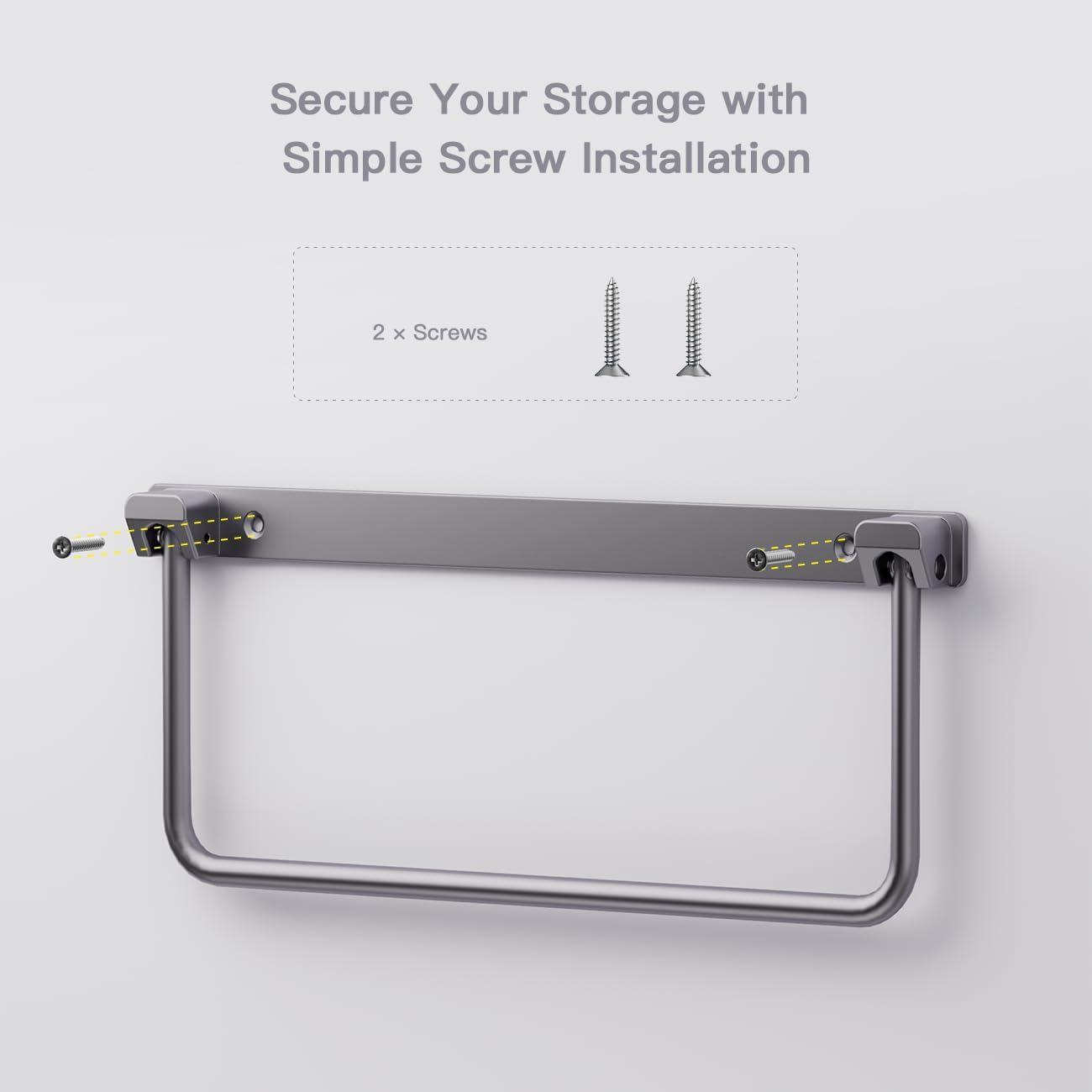 Safoner RV Shoe Storage Solution- Aluminum Camper Shoe Rack, Wall-Mounted Organizer Shelf, Efficient Space-Saving Holder for Various Footwear, Essential Accessories for Travel Trailers- 4 Packs