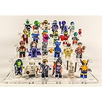 24 Minifigure Display Stand for Lego® Minifigures in Clear Acrylic, Lego Minifigure Display