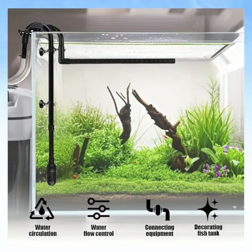 Image of VAYINATO Sun-Sun HW-302 Canister Filter Spare Inlet and Outlet Pipe Set | Durable Plastic Aquarium Filter Replacement Accessories for Water Flow & Circulation and Maintain