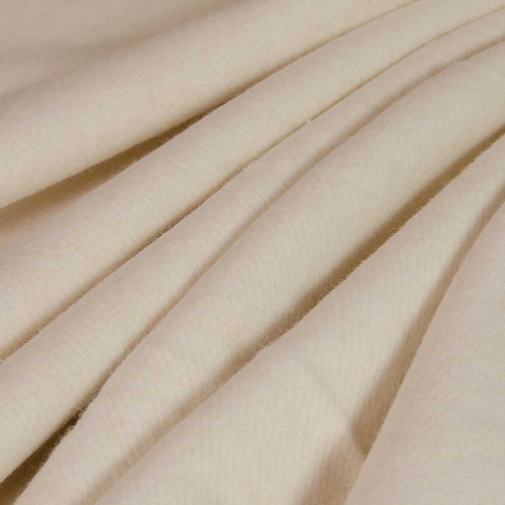 ECO Hemp Organic Cotton Fleece Fabric - Natural (sold by the yard)