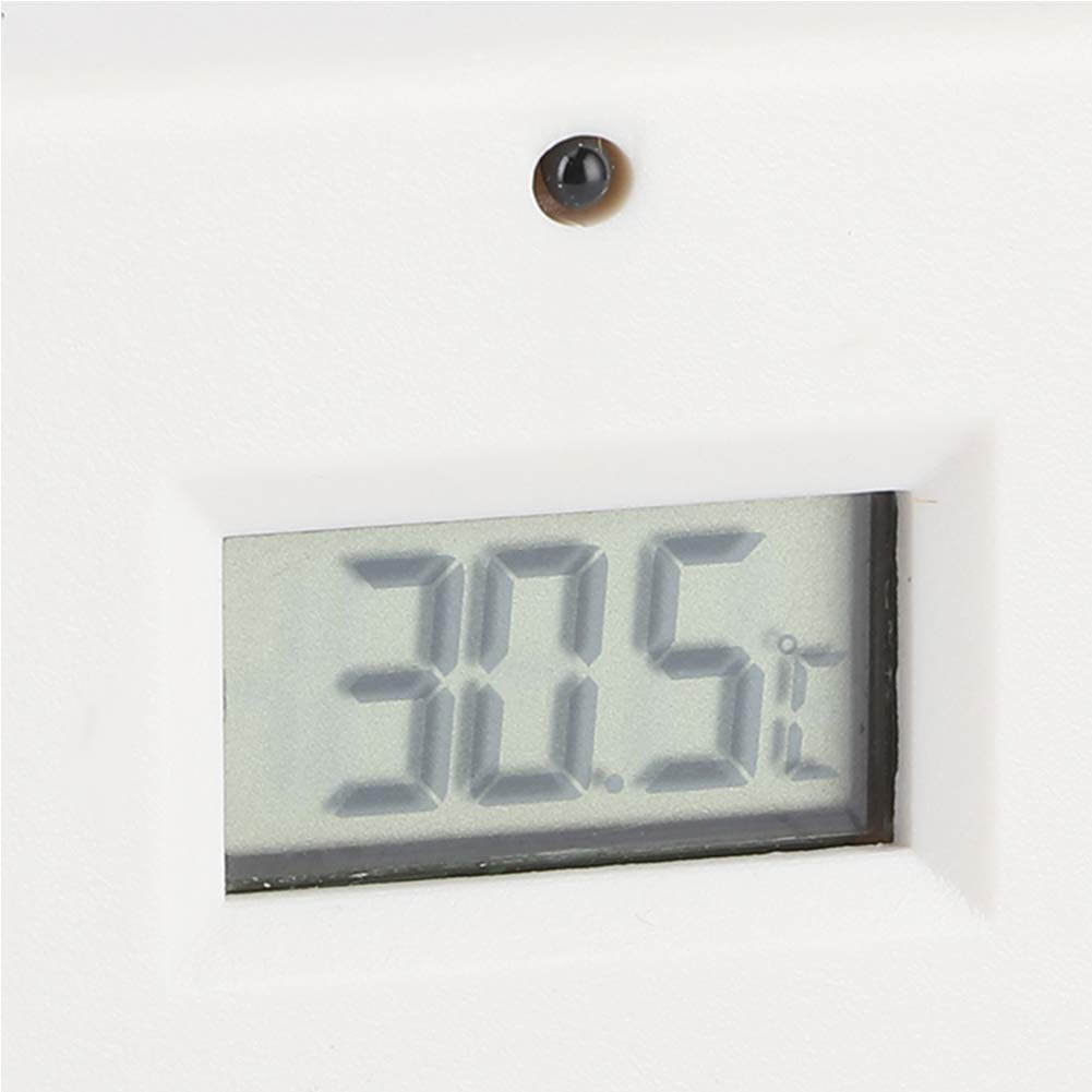 FUWE Raffreddatore ad energia Solare, condizionatore d'Aria per Auto Ventilatore d'Aria Regolabile Ventilatore di Scarico Doppio Motore con Display della Temperatura del Pannello Solare per Il